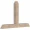 Ekena Millwork Portland Smooth Timber Gable Bracket, Douglas Fir, 60"W x 40"H x 5 1/2"D x 5 1/2"F, 16/12 Pitch GBW060X40X0606POR00SDF - alternate 4